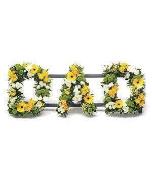 Mixed Flower Lettering