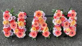 Mixed Flower Lettering