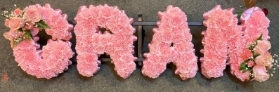 Carnation Based Lettering