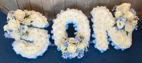 White Based Letters (Extra Spray)